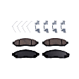 Front and Rear Brake Pad Sets, Ceramic, Pro-Line Series