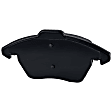 2010 Volkswagen Eos - Front and Rear Organic Brake Pad Set, 2.0L 4Cyl, Pro-Line Series