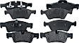 2010 Mercedes Benz R350 - Front and Rear Organic Brake Pad Set, 3.5L 6Cyl, Pro-Line Series