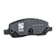 Front and Rear Brake Pad Set, Ceramic, Pro-Line Series