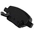2009 Saturn Aura - Front and Rear Ceramic Brake Pad Set, Pro-Line Series