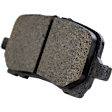 2009 Saturn Aura - Front and Rear Ceramic Brake Pad Set, Pro-Line Series