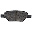 2009 Saturn Aura - Front and Rear Ceramic Brake Pad Set, Pro-Line Series
