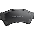 2012 Ford Fusion - Front and Rear Ceramic Brake Pad Set, FLEX, Pro-Line Series