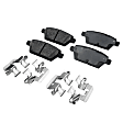 2012 Ford Fusion - Front and Rear Ceramic Brake Pad Set, FLEX, Pro-Line Series