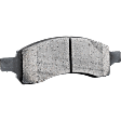 2006 Chevrolet Trailblazer - Front and Rear Front-Ceramic/Rear-Semi-Metallic Brake Pad Set, 4.2L 6Cyl, Pro-Line Series
