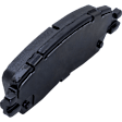 2016 GMC Acadia - Front and Rear Ceramic - Front, Semi-Metallic - Rear Brake Pad Set, Pro-Line Series