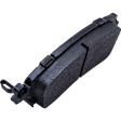 2016 GMC Acadia - Front and Rear Ceramic - Front, Semi-Metallic - Rear Brake Pad Set, Pro-Line Series