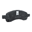 2016 GMC Acadia - Front and Rear Ceramic - Front, Semi-Metallic - Rear Brake Pad Set, Pro-Line Series