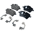 2011-2016 Mini Cooper Countryman - Front and Rear Brake Pad Sets, Ceramic - Front; Organic - Rear, Pro-Line Series