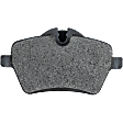 2011-2016 Mini Cooper Countryman - Front and Rear Brake Pad Sets, Ceramic - Front; Organic - Rear, Pro-Line Series
