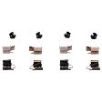 2018 Toyota RAV4 - Front and Rear Ceramic Brake Pad Set, Pro-Line Series