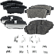 2007-2010 Ford Edge - Front and Rear Brake Pad Sets, Pro-Line Series, Ceramic Pad Material