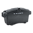 2007-2010 Ford Edge - Front and Rear Brake Pad Sets, Pro-Line Series, Ceramic Pad Material
