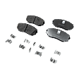 2007-2010 Ford Edge - Front and Rear Brake Pad Sets, Pro-Line Series, Ceramic Pad Material