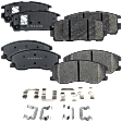 Front and Rear Brake Pad Sets, Pro-Line Series, Ceramic Pad Material