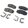 Front and Rear Brake Pad Sets, Pro-Line Series, Ceramic Pad Material