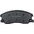 Front and Rear Brake Pad Sets, Pro-Line Series, Ceramic Pad Material