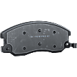 Front and Rear Brake Pad Sets, Pro-Line Series, Ceramic Pad Material