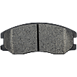 Front and Rear Brake Pad Sets, Pro-Line Series, Ceramic Pad Material