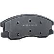 Front and Rear Brake Pad Sets, Pro-Line Series, Ceramic Pad Material