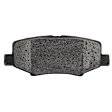 2007-2017 Jeep Wrangler - Front and Rear Brake Pad Set, Semi-Metallic - Front, Ceramic - Rear, Except Heavy Duty Brakes