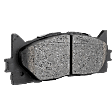 2016 Lexus ES350 - Front and Rear Ceramic Brake Pad Set, Pro-Line Series