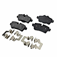 2008 Mini Cooper - Front and Rear Organic Brake Pad Set, 1.6L 4Cyl, Pro-Line Series