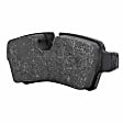 2008 Mini Cooper - Front and Rear Organic Brake Pad Set, 1.6L 4Cyl, Pro-Line Series