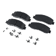 2009 Ford F-350 Super Duty - Front and Rear Semi-metallic Brake Pad Set, 5.4L 8Cyl, Single or Dual Rear Wheels, Pro-Line Series