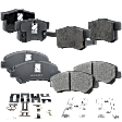 Front and Rear Brake Pad Sets, Ceramic, Pro-Line Series