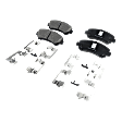 Front and Rear Brake Pad Sets, Ceramic, Pro-Line Series