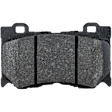 Front and Rear Brake Pad Sets, Organic, Hardware Includes (2) Pieces Pad Clip, Sport(Performance Package)/Red Sport 400 Models, Pro-Line Series