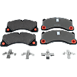 Front and Rear Brake Pad Set, Organic, Pro-Line Series