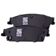 Front and Rear Brake Pad Set, Ceramic, Pro-Line Series