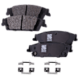 Front and Rear Brake Pad Set, Ceramic, Pro-Line Series