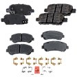2016 Nissan Maxima - Front and Rear Ceramic Brake Pad Set, engdesig: VQ35DE, Naturally Aspirated, GAS, Nissan Engine, Pro-Line Series
