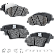 Front and Rear Brake Pad Sets, Ceramic - Front; Organic - Rear, Pro-Line Series