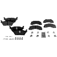 2017 Ford F-150 - Front and Rear Ceramic Brake Pad Set, 2.7L 6Cyl, Pro-Line Series