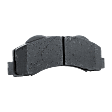 2013 Ford F-150 - Front and Rear Ceramic Brake Pad Set, Pro-Line Series