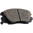 2015 Chevrolet Malibu - Front and Rear Front-Ceramic/Rear-Organic Brake Pad Set, 2.5L 4Cyl, Pro-Line Series