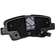 2013 Hyundai Sonata - Front and Rear Ceramic - Front, Organic - Rear Brake Pad Set, 300mm Front Disc, Pro-Line Series