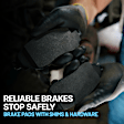 2013 Hyundai Sonata - Front and Rear Ceramic - Front, Organic - Rear Brake Pad Set, 300mm Front Disc, Pro-Line Series