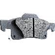 Front and Rear Brake Pad Sets, Pro-Line Series, Ceramic Pad Material