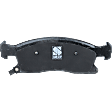 Front and Rear Brake Pad Sets, Pro-Line Series, Ceramic Pad Material