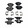 Front and Rear Brake Pad Sets, Organic, Pro-Line Series