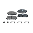 Front and Rear Brake Pad Sets, Ceramic, Pro-Line Series
