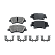 2013 Hyundai Elantra GT - Front and Rear Front-Ceramic/Rear-Organic Brake Pad Set, 1.8L 4Cyl, Pro-Line Series