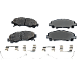 Front and Rear Brake Pad Sets, Organic - Front; Ceramic - Rear, Pro-Line Series