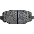 2020 Dodge Journey - Front and Rear Ceramic Brake Pad Set, 2.4L 4Cyl, Pro-Line Series